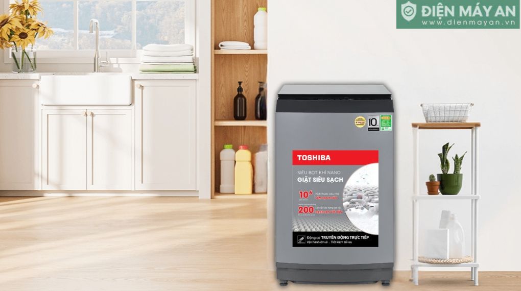 Máy Giặt Toshiba Inverter 15 Kg AW-DUM1600LV(SG)